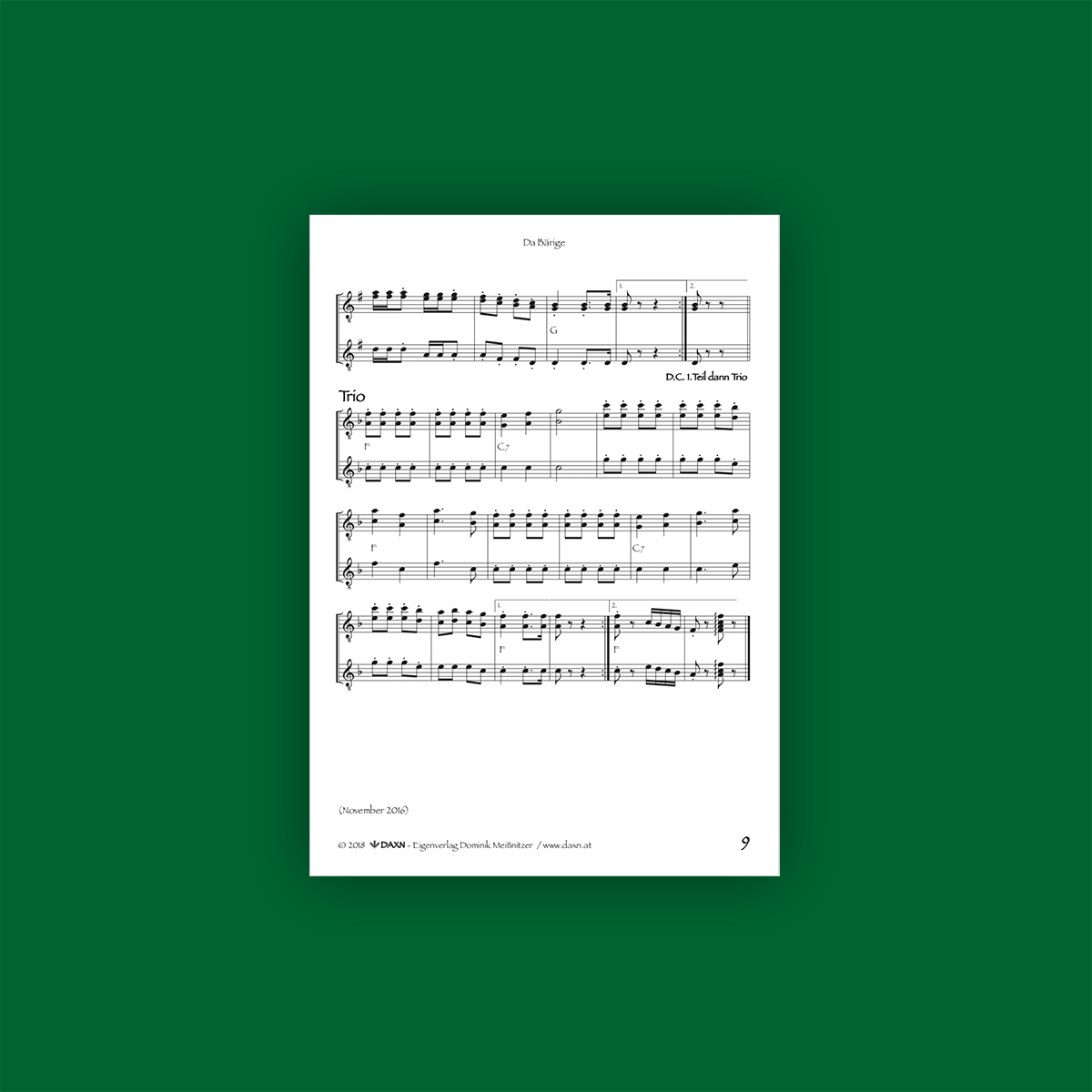 Volksmusikstücke - Folge 2 – Bild 3