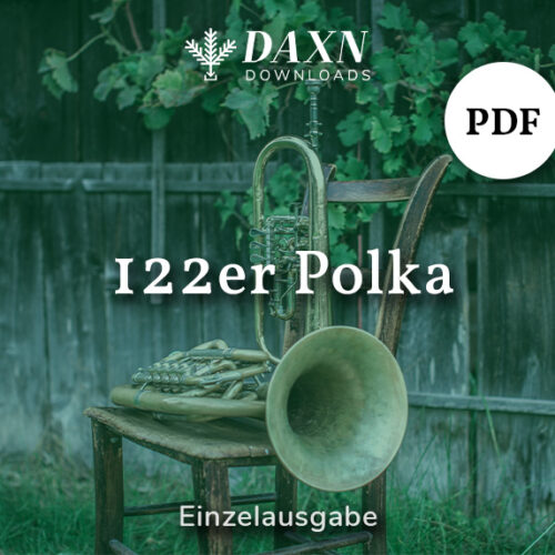 122er Polka – Fürs tiefe Blech – PDF Noten
