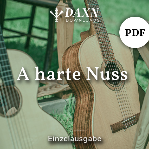 A harte Nuss – Gitarre – PDF Noten