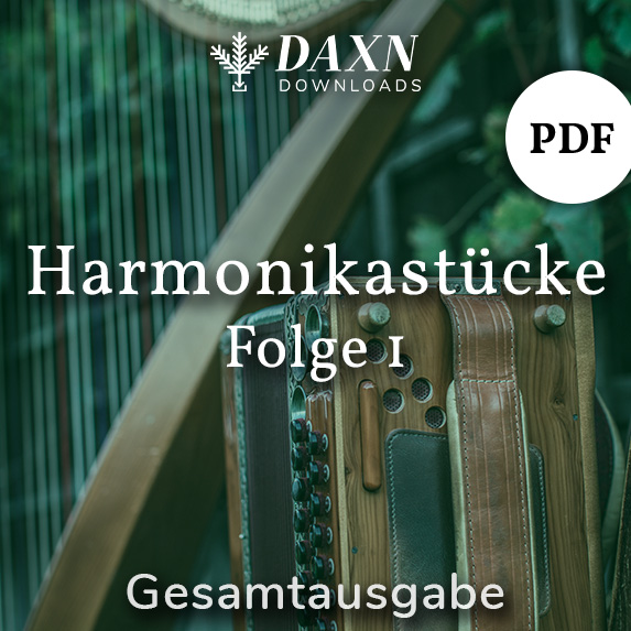Harmonikastücke – Folge 1 – Gesamtausgabe – PDF Noten