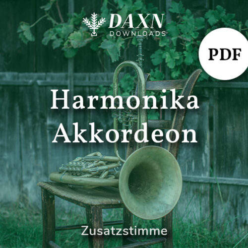 Für’s tiefe Blech – Zusatzstimme: Harmonika / Akkordeon – PDF Noten