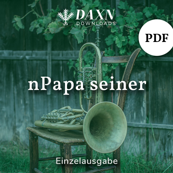 nPapa seiner – Fürs tiefe Blech – PDF Noten
