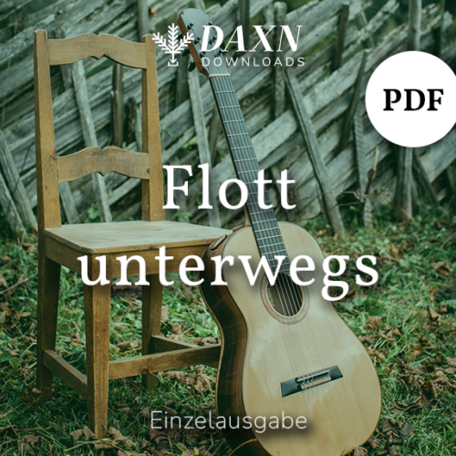 Flott unterwegs – Gitarre – PDF Noten